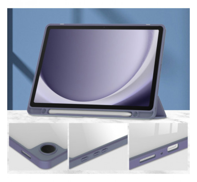 Чохол до планшета BeCover Soft Edge stylus holder Samsung Tab A9 Plus SM-X210/SM-X215/SM-X216 11.0" Purple (710371)