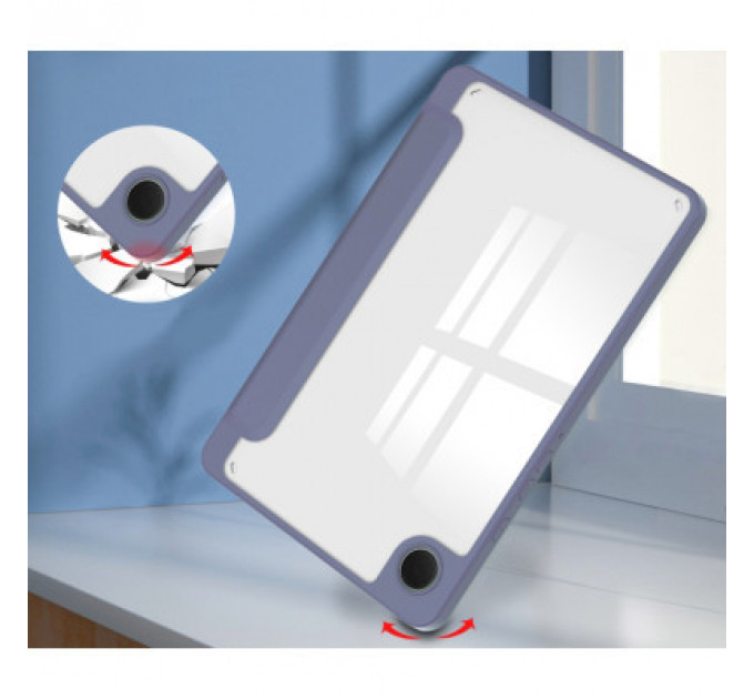 Чохол до планшета BeCover Soft Edge stylus holder Samsung Tab A9 Plus SM-X210/SM-X215/SM-X216 11.0" Purple (710371)