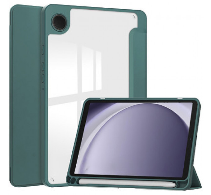 Чохол до планшета BeCover Soft Edge stylus holder Samsung Tab A9 SM-X115 8.7" Dark Green (710357)