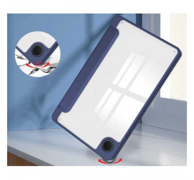 Чохол до планшета BeCover Soft Edge stylus holder Samsung Tab A9 SM-X115 8.7" Deep Blue (710356)