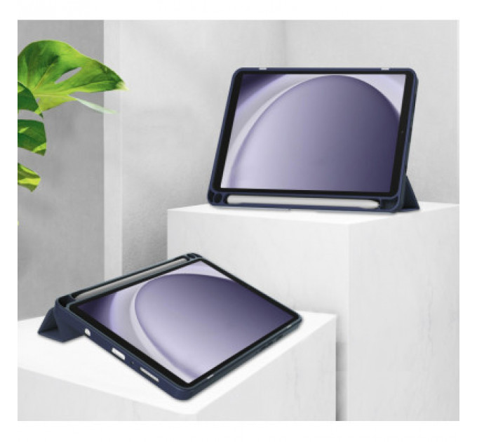 Чохол до планшета BeCover Soft Edge stylus holder Samsung Tab A9 SM-X115 8.7" Deep Blue (710356)