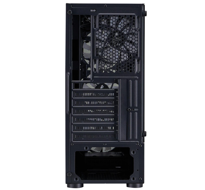 1stPlayer Корпус 1stPlayer D4-BK-4F1 Black без БЖ