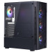 1stPlayer Корпус 1stPlayer D4-BK-4F1 Black без БЖ