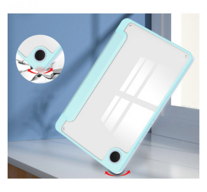 Чохол до планшета BeCover Soft Edge stylus holder Samsung Tab A9 SM-X115 8.7" Light Blue (710358)