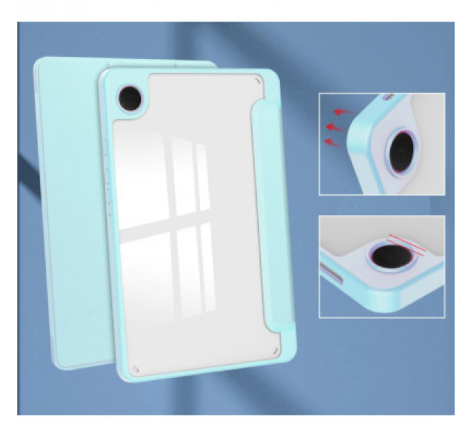 Чохол до планшета BeCover Soft Edge stylus holder Samsung Tab A9 SM-X115 8.7" Light Blue (710358)