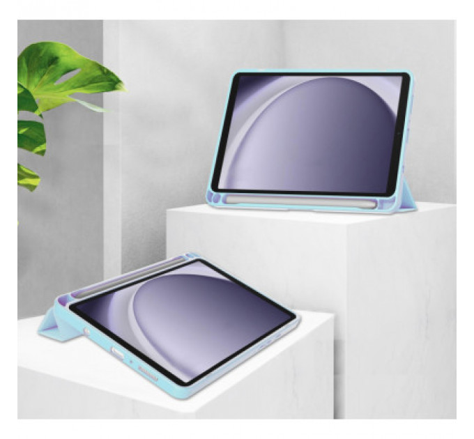 Чохол до планшета BeCover Soft Edge stylus holder Samsung Tab A9 SM-X115 8.7" Light Blue (710358)