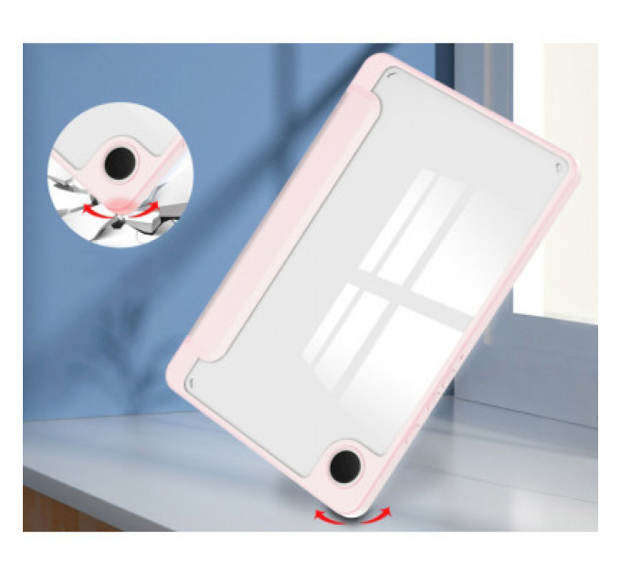 Чохол до планшета BeCover Soft Edge stylus holder Samsung Tab A9 SM-X115 8.7" Pink (710359)