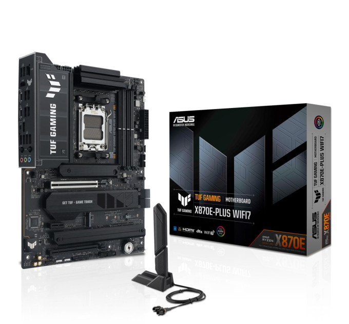 ASUS Материнська плата Asus TUF Gaming X870E-Plus WiFi7 Socket AM5