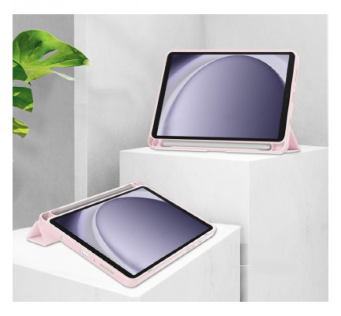 Чохол до планшета BeCover Soft Edge stylus holder Samsung Tab A9 SM-X115 8.7" Pink (710359)