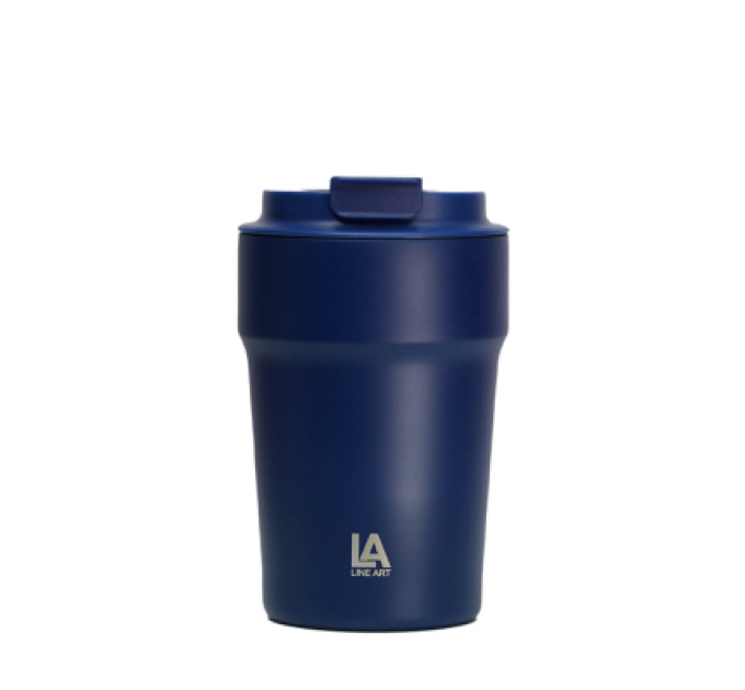 Line Art Термокружка Line Art Rhodes 380 мл темно-синій (60022322LA-44)