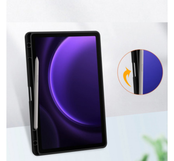 Чохол до планшета BeCover Soft Edge stylus holder Samsung Tab S9 (SM-X710/SM-X716)/S9 FE (SM-X510/SM-X516B) 11.0" Black (710438)