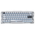 GravaStar Клавіатура магнітна GravaStar Mercury V60 Pro 60keys, GravaStar Blackcore, USB-A, 8k, RGB, Chrome Silver