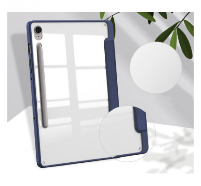 Чохол до планшета BeCover Soft Edge stylus holder Samsung Tab S9 (SM-X710/SM-X716)/S9 FE (SM-X510/SM-X516B) 11.0" Deep Blu (710439)