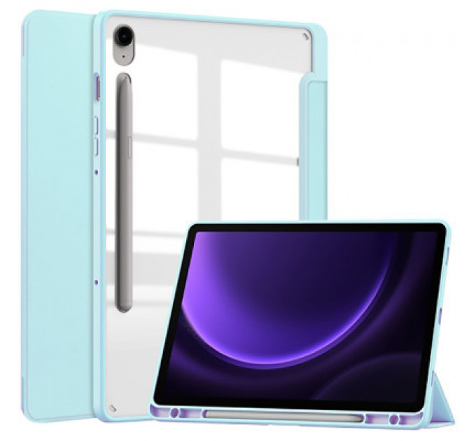Чохол до планшета BeCover Soft Edge stylus holder Samsung Tab S9 (SM-X710/SM-X716)/S9 FE (SM-X510/SM-X516B) 11.0" Light Bl (710441)