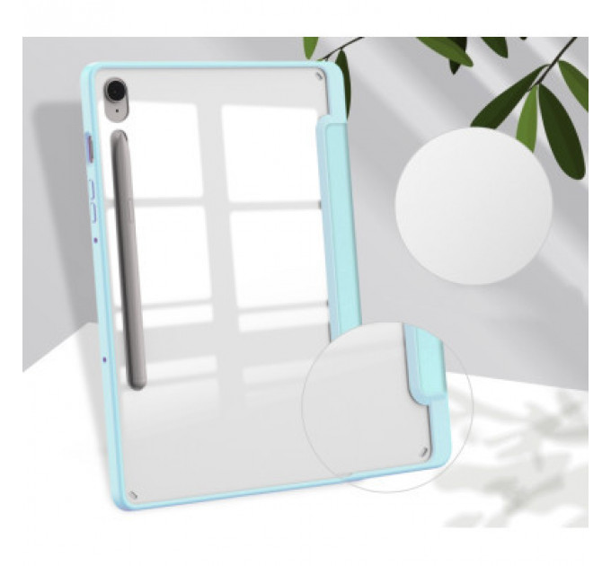 Чохол до планшета BeCover Soft Edge stylus holder Samsung Tab S9 (SM-X710/SM-X716)/S9 FE (SM-X510/SM-X516B) 11.0" Light Bl (710441)