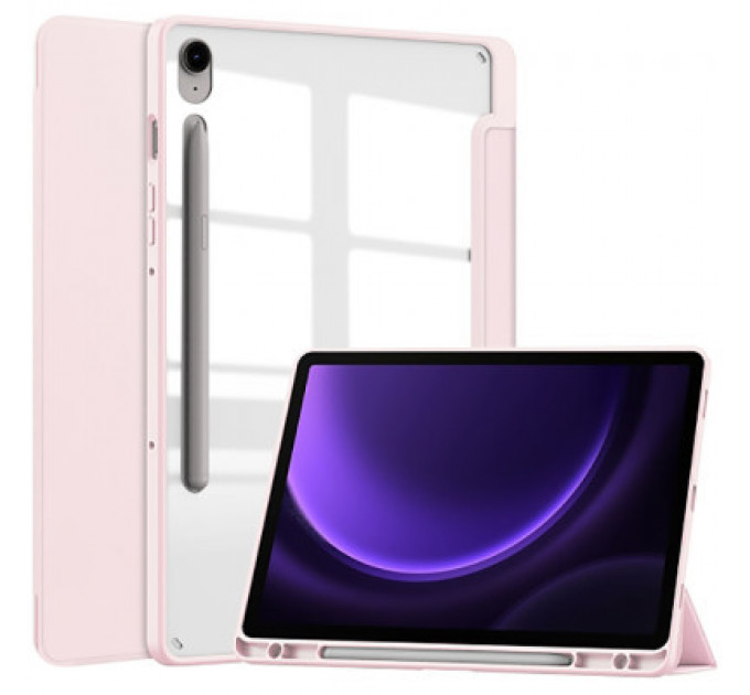 Чохол до планшета BeCover Soft Edge stylus holder Samsung Tab S9 (SM-X710/SM-X716)/S9 FE (SM-X510/SM-X516B) 11.0" Pink (710442)