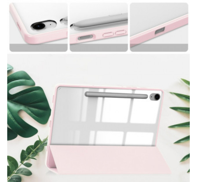Чохол до планшета BeCover Soft Edge stylus holder Samsung Tab S9 (SM-X710/SM-X716)/S9 FE (SM-X510/SM-X516B) 11.0" Pink (710442)