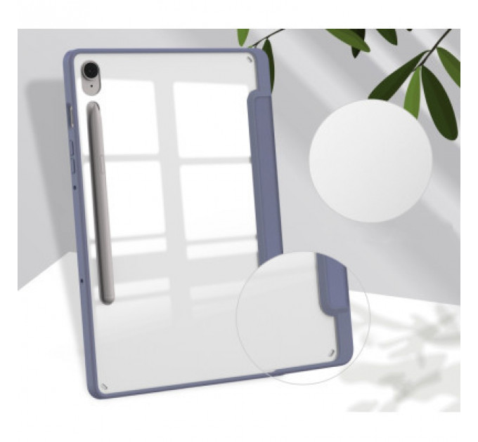 Чохол до планшета BeCover Soft Edge stylus holder Samsung Tab S9 (SM-X710/SM-X716)/S9 FE (SM-X510/SM-X516B) 11.0" Purple (710443)