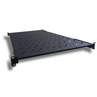 Полка 19" 1U глиб. 800мм, в шкафи глибиною 1000мм, чорна Hypernet (U-FS-100-BLACK)