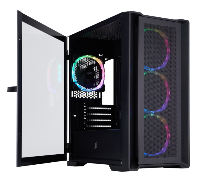 1stPlayer Корпус 1stPlayer T4-BK-4FS7 Black