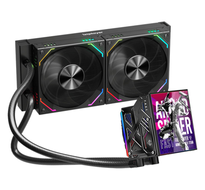 1stPlayer Система водяного охолодження 1stPlayer FT-240 Black