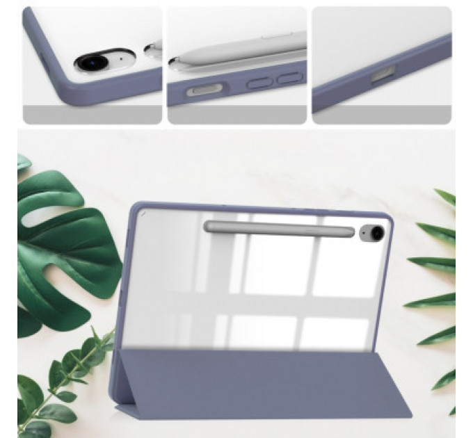 Чохол до планшета BeCover Soft Edge stylus holder Samsung Tab S9 (SM-X710/SM-X716)/S9 FE (SM-X510/SM-X516B) 11.0" Purple (710443)