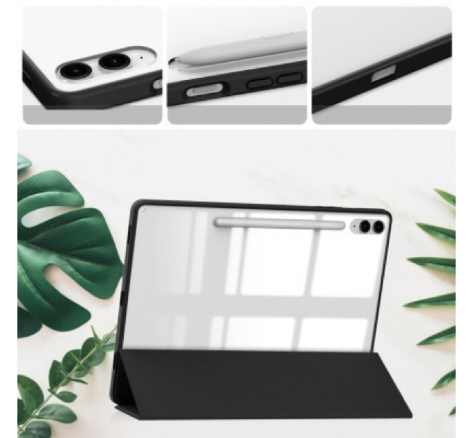 Чохол до планшета BeCover Soft Edge stylus holder Samsung Tab S9 Plus (SM-X810/SM-X816)/S9 FE Plus (SM-X610/SM-X616) 12.4" (710404)