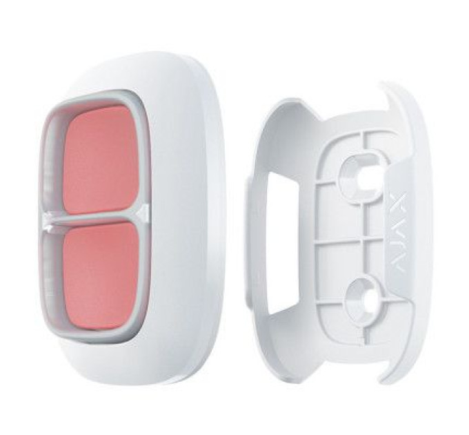 Ajax Аксесуар для охоронних систем Ajax DoubleButton Holder біла