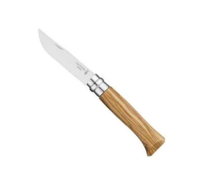Opinel Ніж Opinel №8 Inox VRI, рукоять - олива, в коробке (002020)