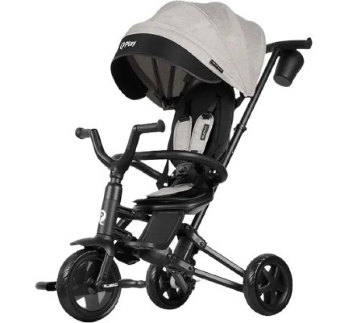QPlay Дитячий велосипед QPlay Nova Niello Grey (S700-6NovaNielloGrey)