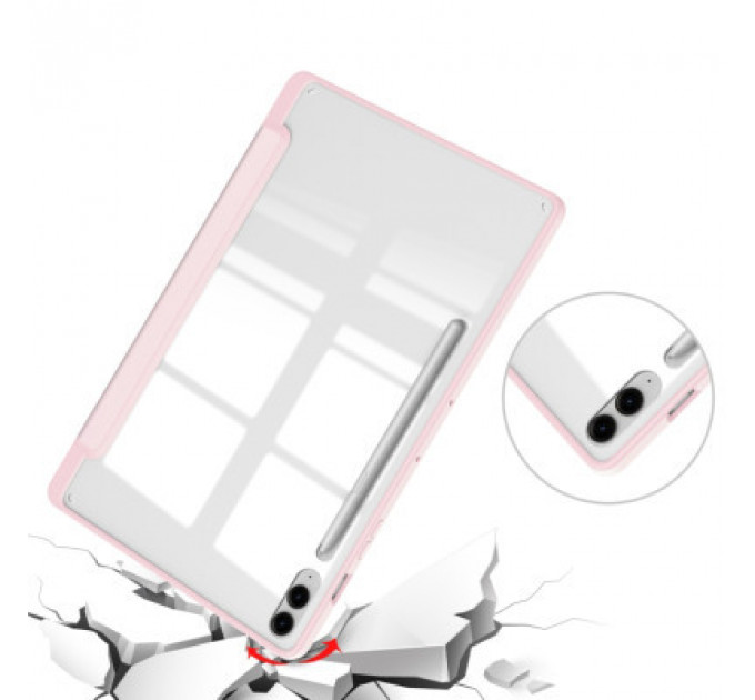 Чохол до планшета BeCover Soft Edge stylus holder Samsung Tab S9 Plus (SM-X810/SM-X816)/S9 FE Plus (SM-X610/SM-X616) 12.4" (710408)