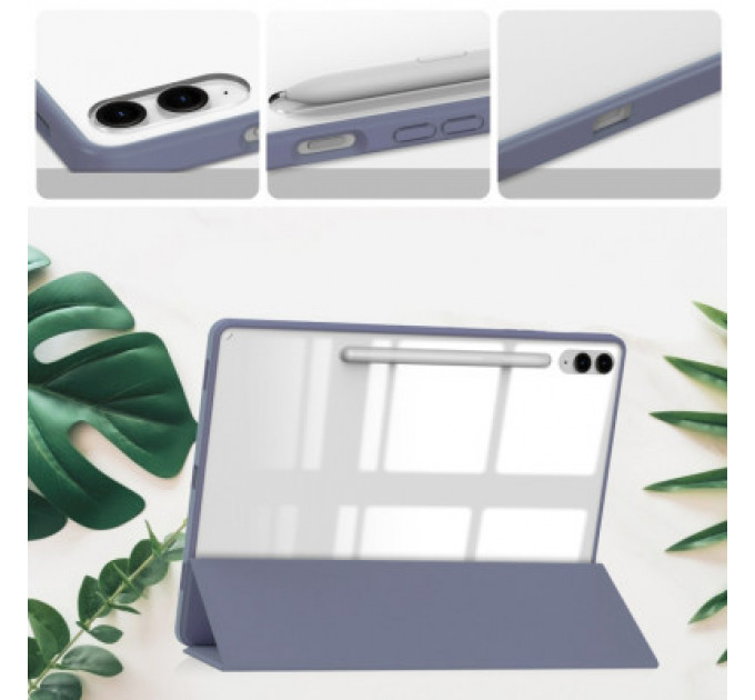 Чохол до планшета BeCover Soft Edge stylus holder Samsung Tab S9 Plus (SM-X810/SM-X816)/S9 FE Plus (SM-X610/SM-X616) 12.4" (710409)