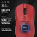 Ajazz Мишка Ajazz AJ139 V2 MC Wireless/Bluetooth/USB Red (AJ139-V2-MC-R)