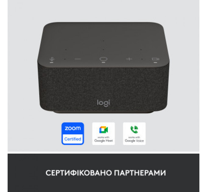 Порт-реплікатор Logitech Logi Dock - GRAPHITE - USB - EMEA - UC (L986-000024)