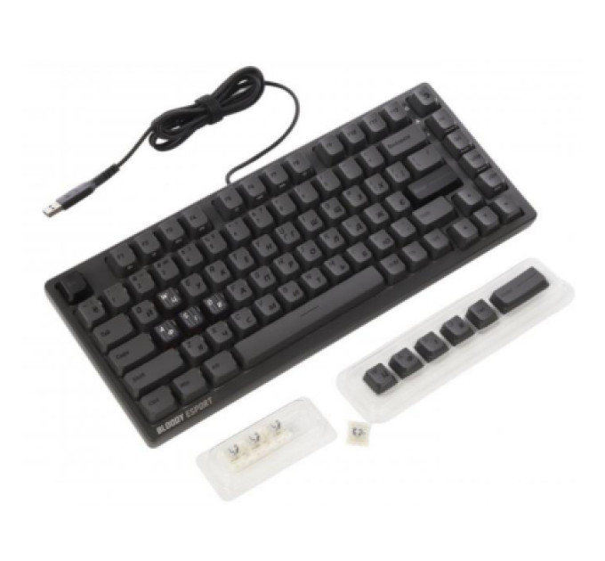 A4Tech Клавіатура A4Tech Bloody MS76 USB UA Iron Grey (4711421003292)