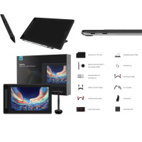 Планшет-монітор Huion Kamvas Pro 13 (2.5K) (GT1302)