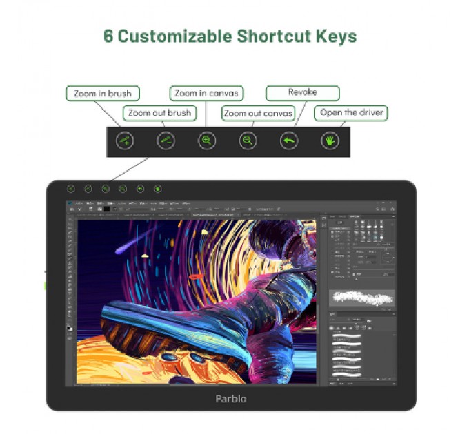 Планшет-монітор Parblo Coast 16 Pro (COAST16PRO)