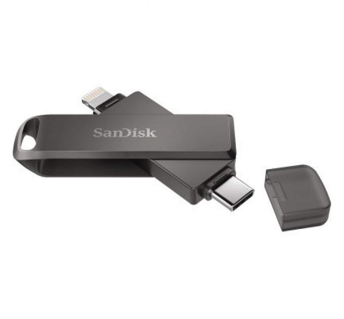 USB флеш накопичувач SanDisk 256GB iXpand Luxe USB-C/Lightning (SDIX70N-256G-GN6NE)