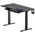 1stPlayer Геймерський стіл 1stPlayer F.A.S.T Black (FAST-1470-RGB-BK)