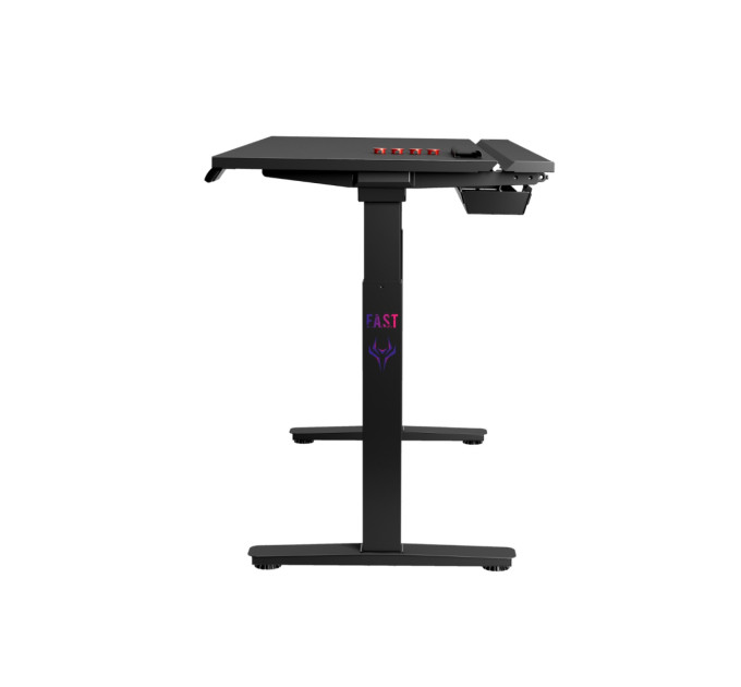 1stPlayer Геймерський стіл 1stPlayer F.A.S.T Black (FAST-1470-RGB-BK)