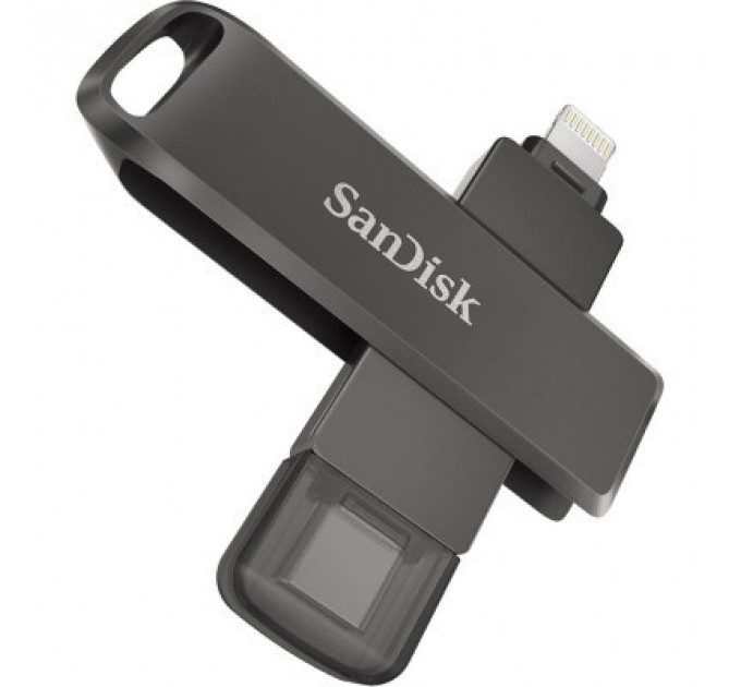 USB флеш накопичувач SanDisk 256GB iXpand Luxe USB-C/Lightning (SDIX70N-256G-GN6NE)