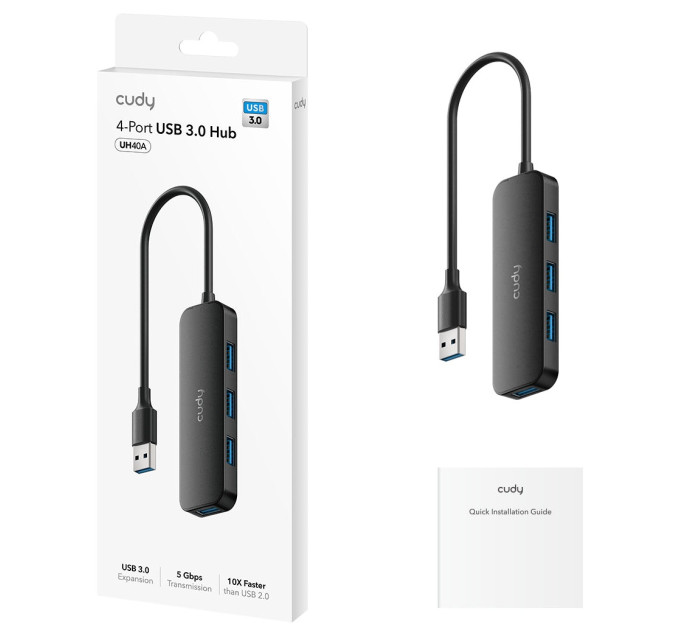 Cudy USB Хаб Cudy UH40A