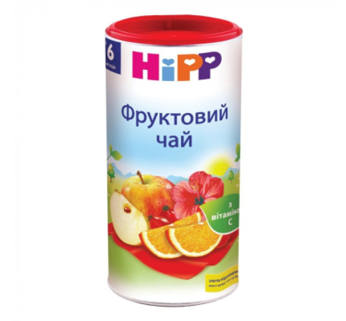 HiPP Дитячий чай HiPP фруктовий від 6 міс. 200 гр (9062300103899)