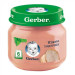Gerber Дитяче пюре Gerber Ніжна індичка, 80 г (7613033644962)
