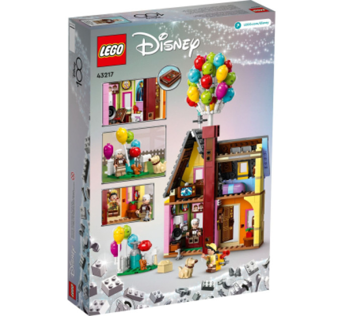 LEGO Конструктор LEGO Disney Classic Будинок Вперед і вгору 382 деталі (43217)