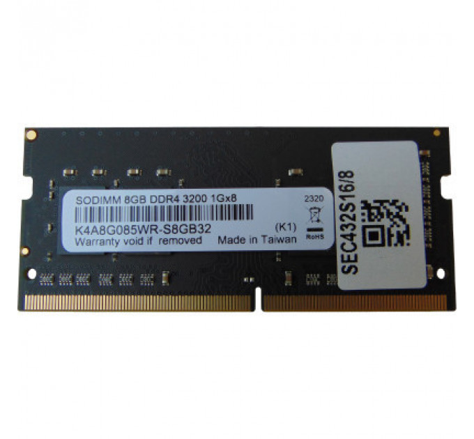 Модуль пам'яті для ноутбука SoDIMM DDR4 8GB 3200 MHz Samsung (SEC432S16/8)