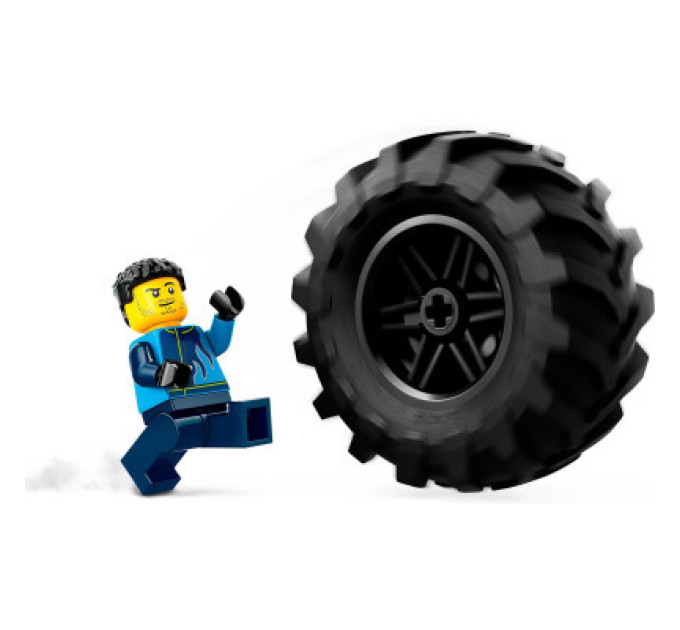 LEGO Конструктор LEGO City Синя вантажівка-монстр 148 деталей (60402)