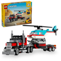 Конструктор LEGO Creator Бортова вантажівка з гелікоптером 270 деталей (31146)