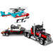 LEGO Конструктор LEGO Creator Бортова вантажівка з гелікоптером 270 деталей (31146)