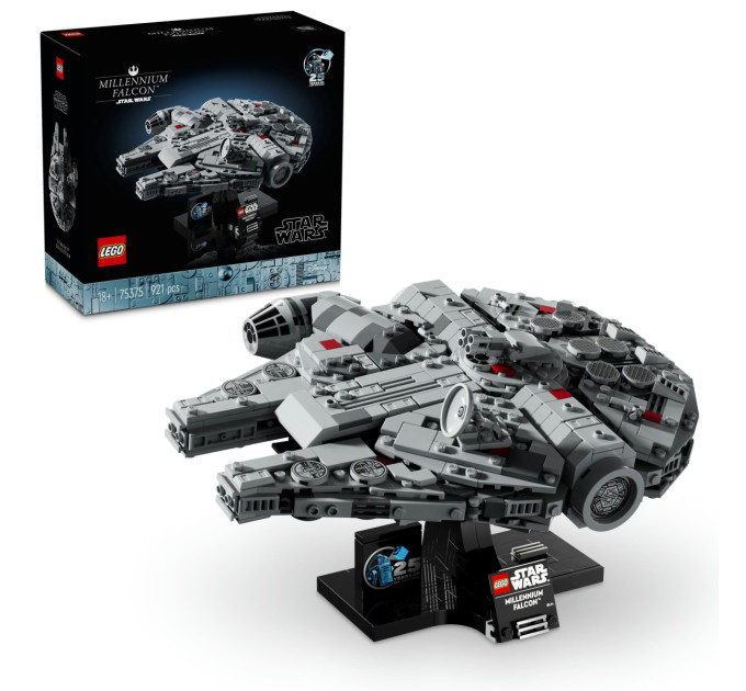 LEGO Конструктор LEGO Star Wars Тисячолітній сокіл 921 деталь (75375)